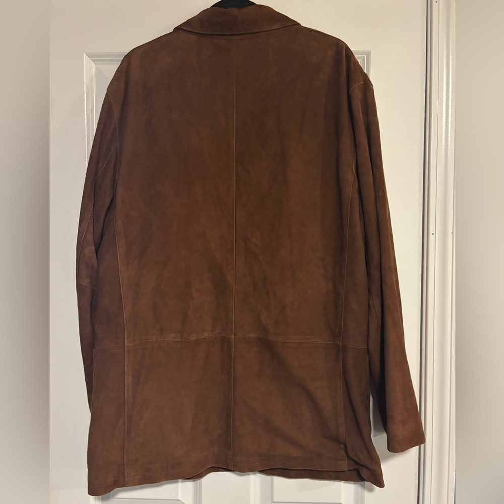 Bullock & Jones Men's Suede Blazer, size Large - Picture 6 of 8